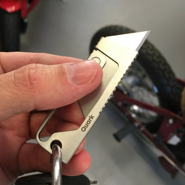 EDC Utility Knife  Keychain Utility Knife -  – The Quark Tool
